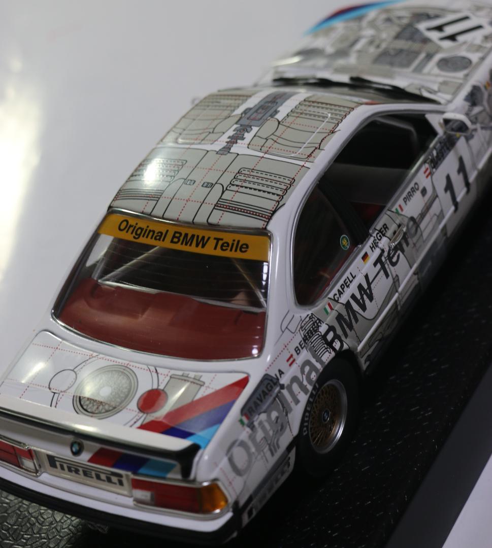 ANSONスケールモデル製　ＢＭＷ６３５CSI 　ＤTI仕様　1/18 中古品