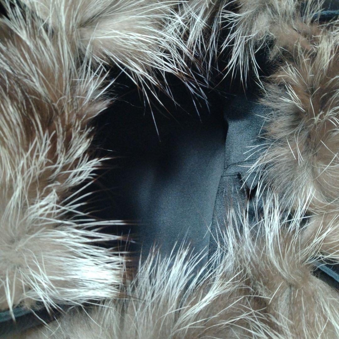 新品未使用✩シルバーフォックス✩ファーバッグ✩ふかふか✩全面ファー