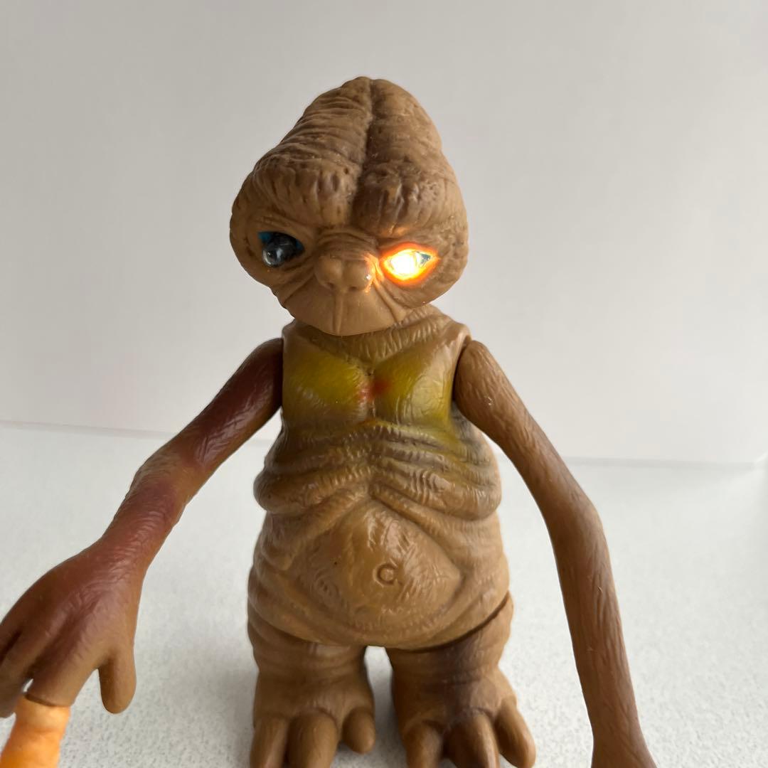 「ETフィギュア」昭和レトロ人形　ヴィンテージ　目か光る