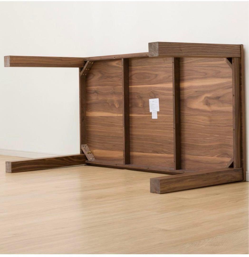 ダイニングテーブル（天然木突板ウォールナット）