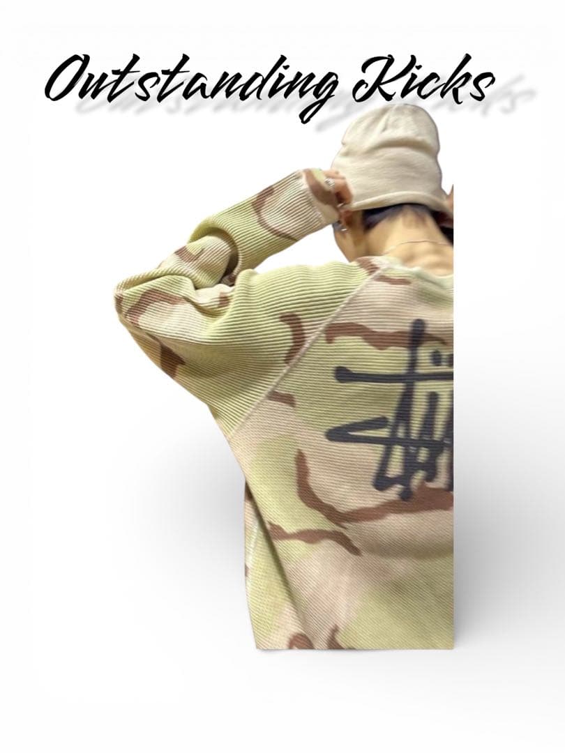 Stussy Basic Stussy Thermal “Sand Camo”