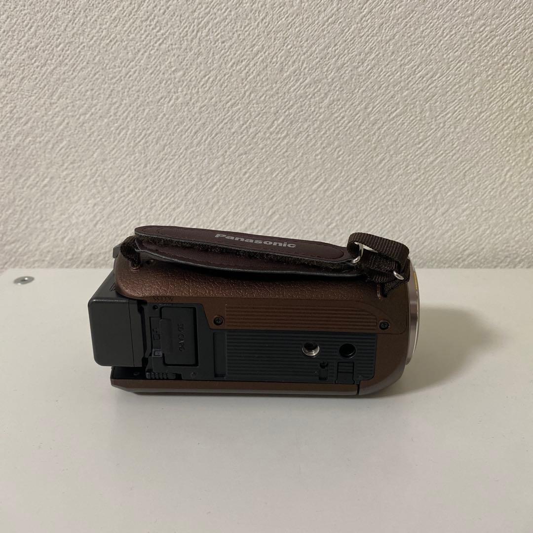 Panasonic フルHD ビデオカメラ ブラウン　HC-W585M