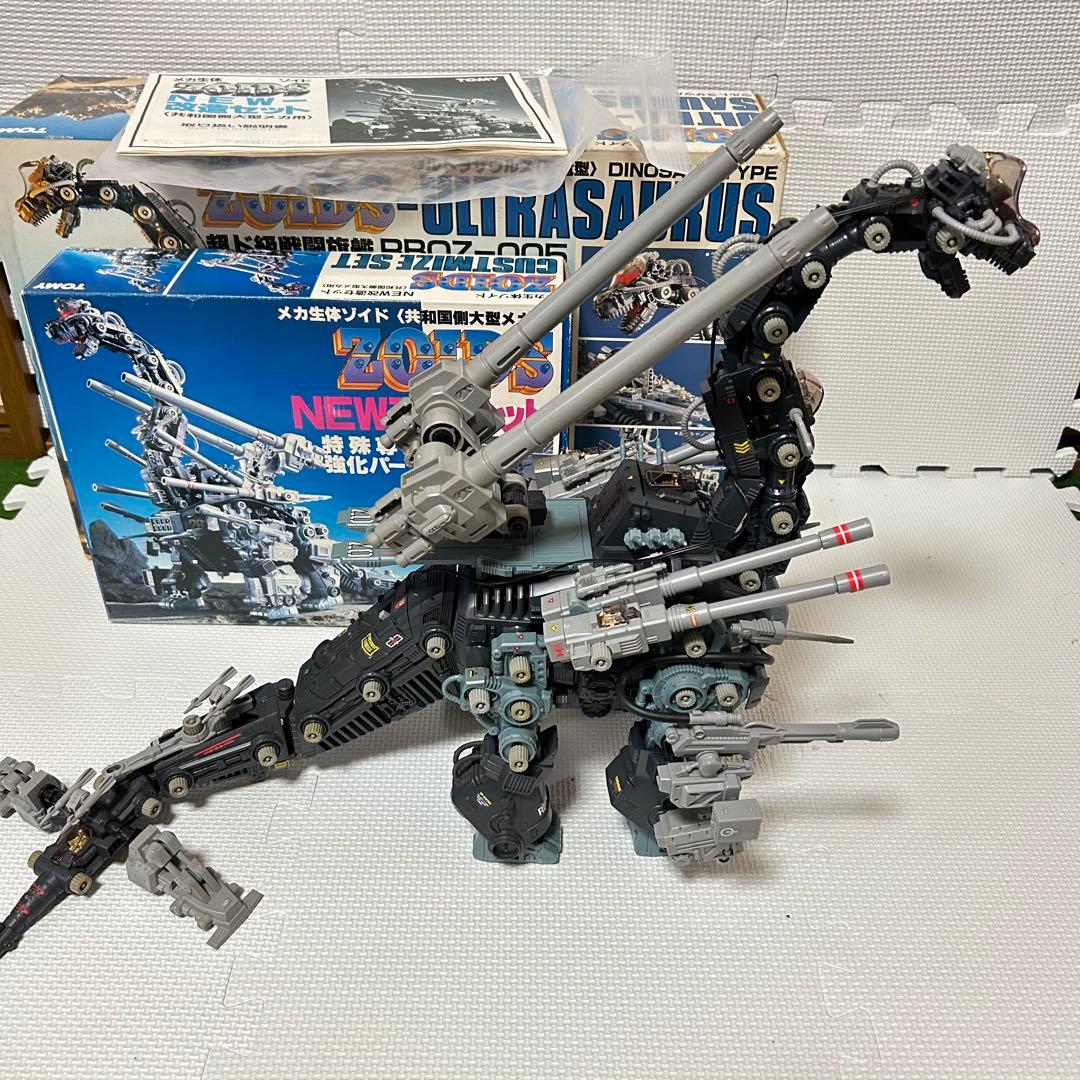 完品 旧ゾイド グレートザウルス ウルトラザウルス NEW改造セットフル装備