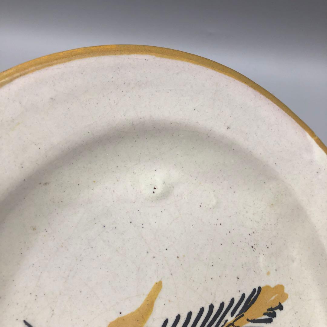 メキシコプエブラタラベラ焼ビンテージ陶器伝統工芸鳥バードお皿プレート24cm5枚