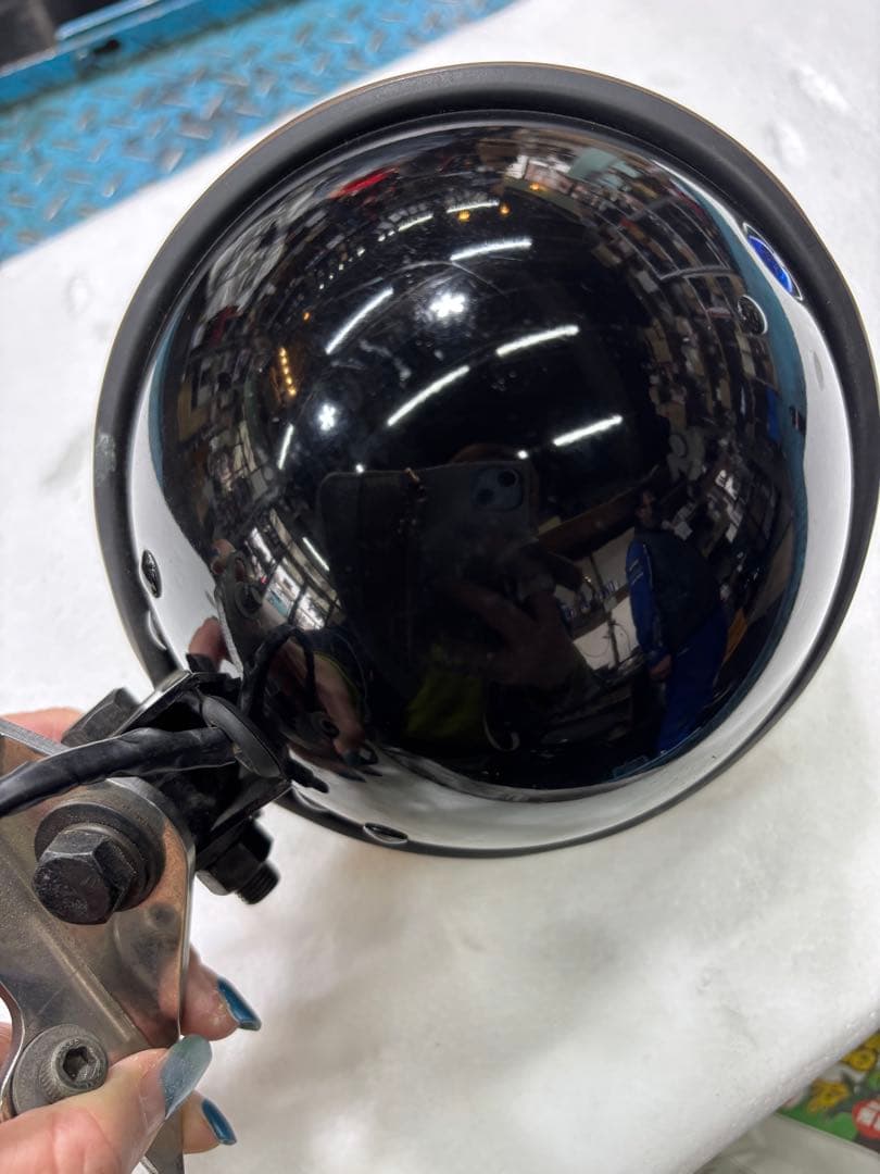 ドラッグスター400C ヴィンテージヘッドライト