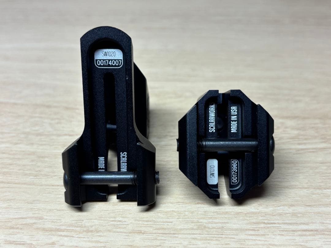 Scalarworks タイプ PEAK01 アイアンサイト レプリカ 刻印有