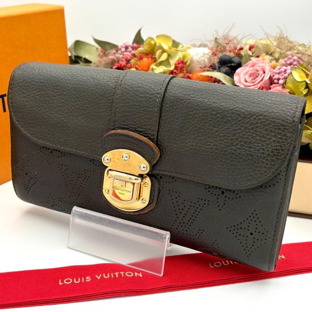 タマオ様　ルイヴィトン モノグラム ポルトフォイユ イリス 長財布 グリーン