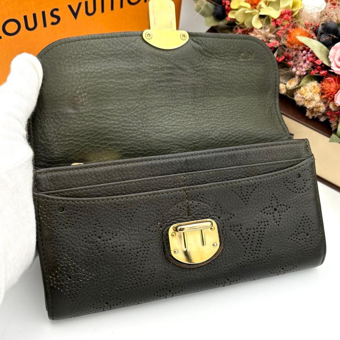 タマオ様　ルイヴィトン モノグラム ポルトフォイユ イリス 長財布 グリーン