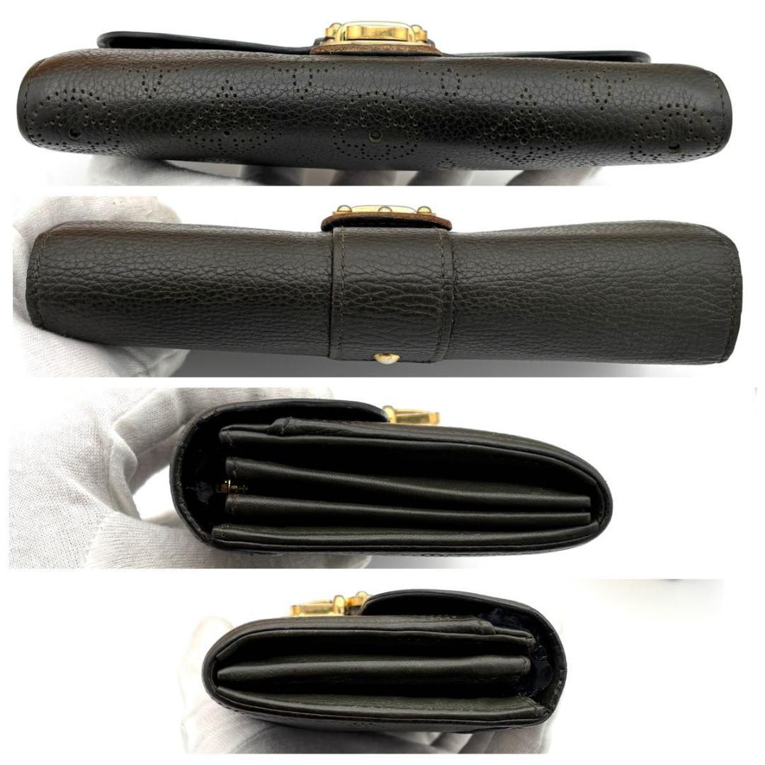 タマオ様　ルイヴィトン モノグラム ポルトフォイユ イリス 長財布 グリーン