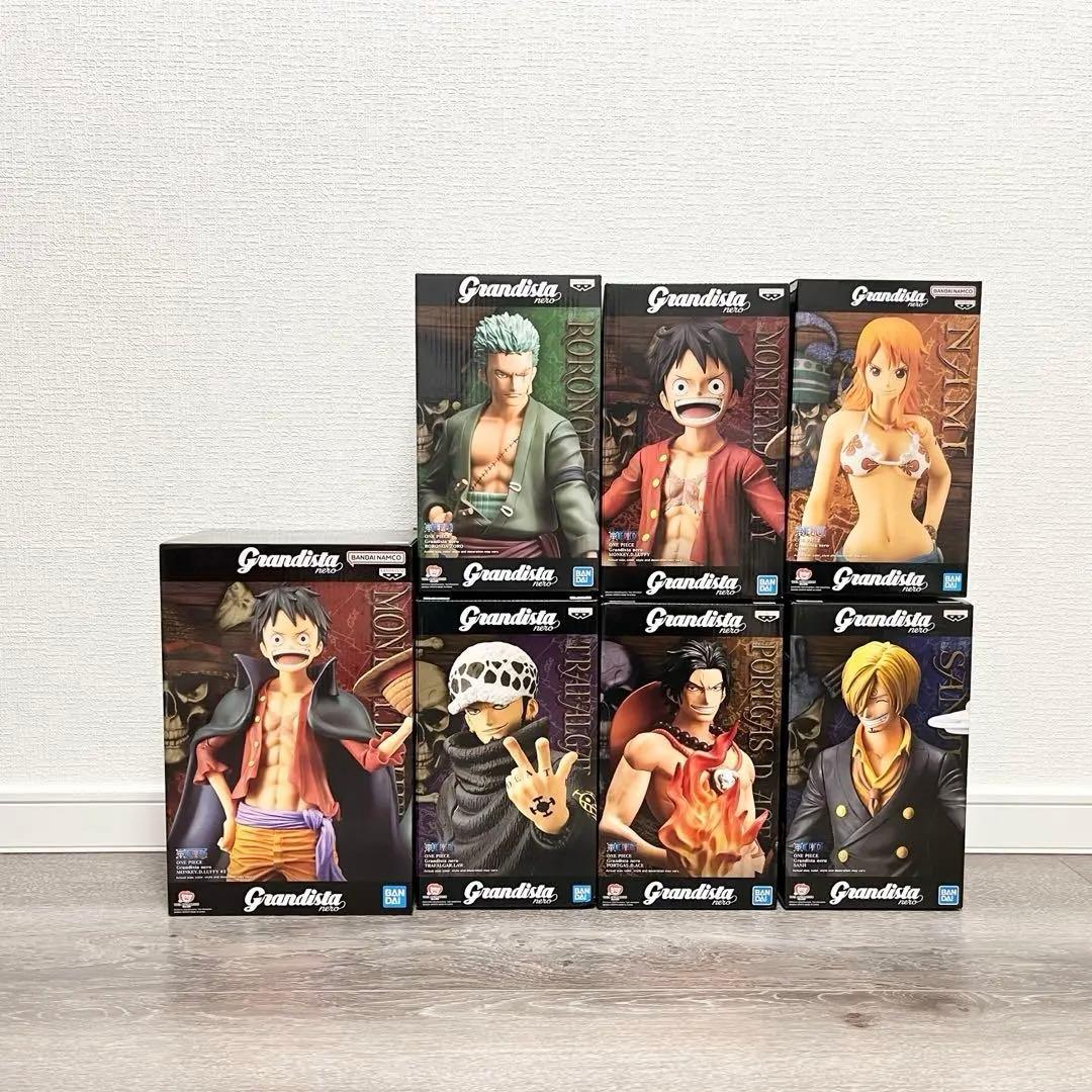grandista nero ワンピース フィギュア ８個セット　グランディスタ