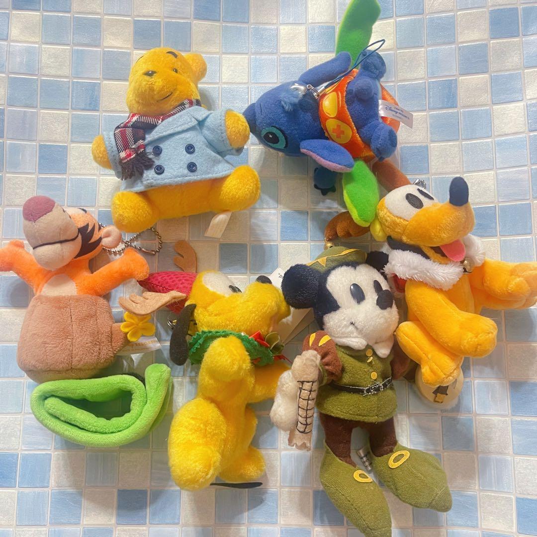 ディズニーリゾート　ぬいぐるみ　6点セット