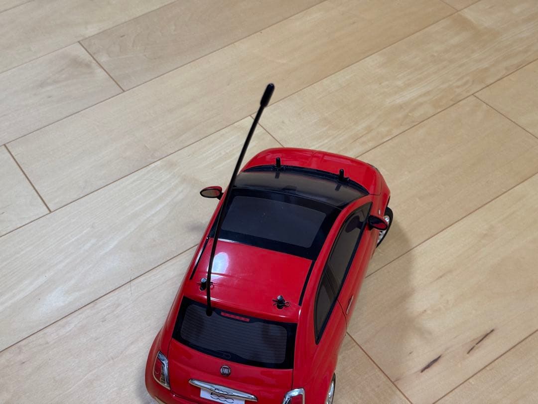 【タッチ】ラジコン 1/10 フィアット 500 ドリフト ドリラジ