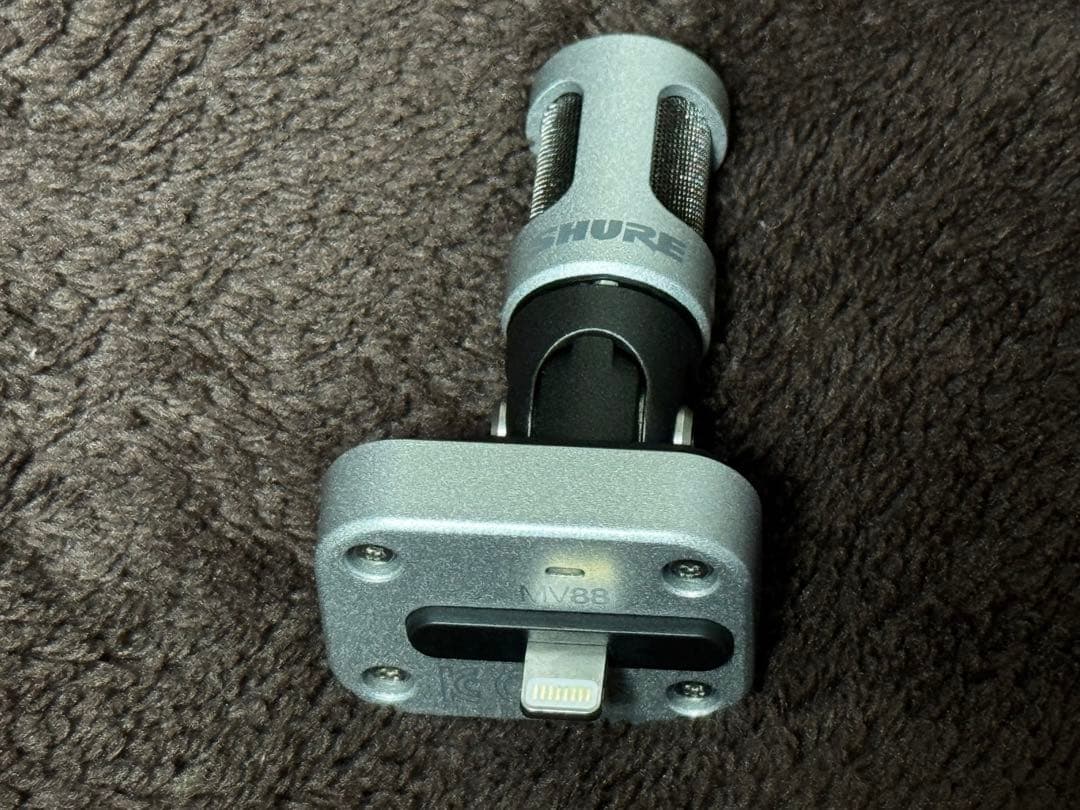 SHURE iPhone iPad用マイク MV88 MOTIV