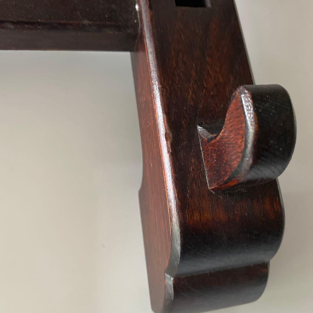 皿立て 皿立 民藝館型 日本民藝館 特大 高級 欅 けやき 民藝 柳宗悦