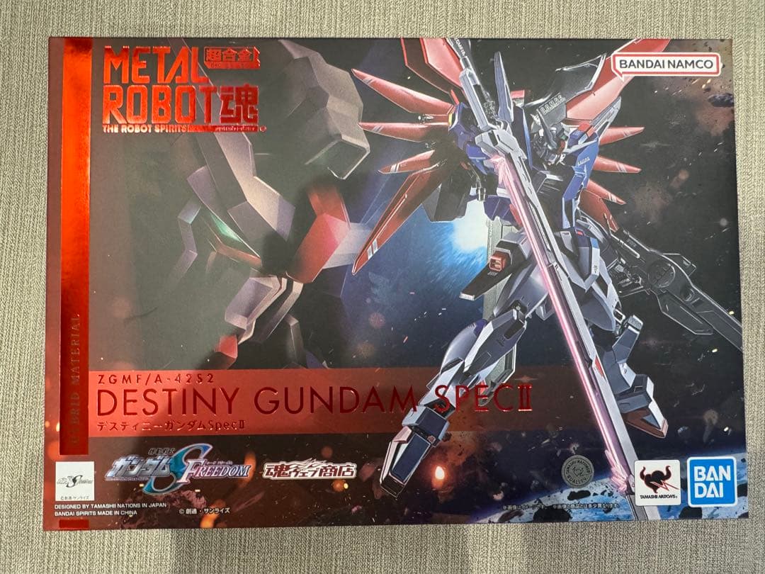 メタルロボット魂 ゼウスシルエット＆デスティニーガンダムspecII