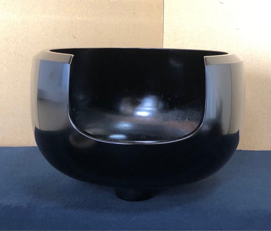 《R》真塗 面取土風炉 寄神崇白造 底瓦 前瓦 共箱 260109き2