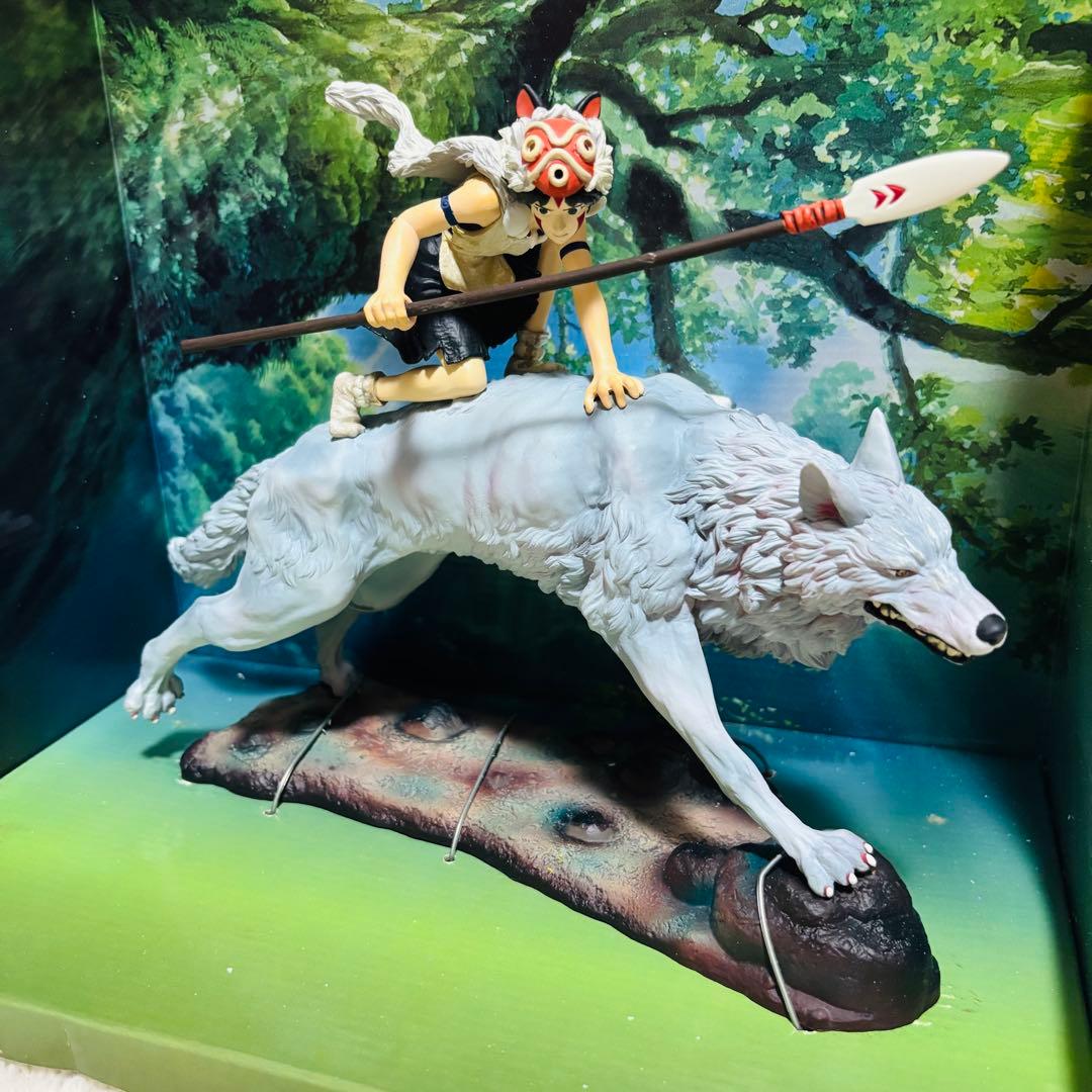 【入手困難】 コミニカ もののけ姫 サン＆犬神 フィギュア ジブリ アニメ レア