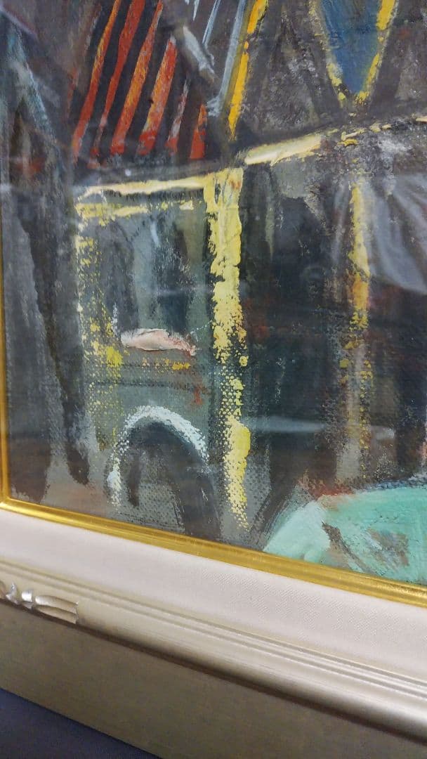 【鈴木 清 油絵 風景画 】シュテファンドーム