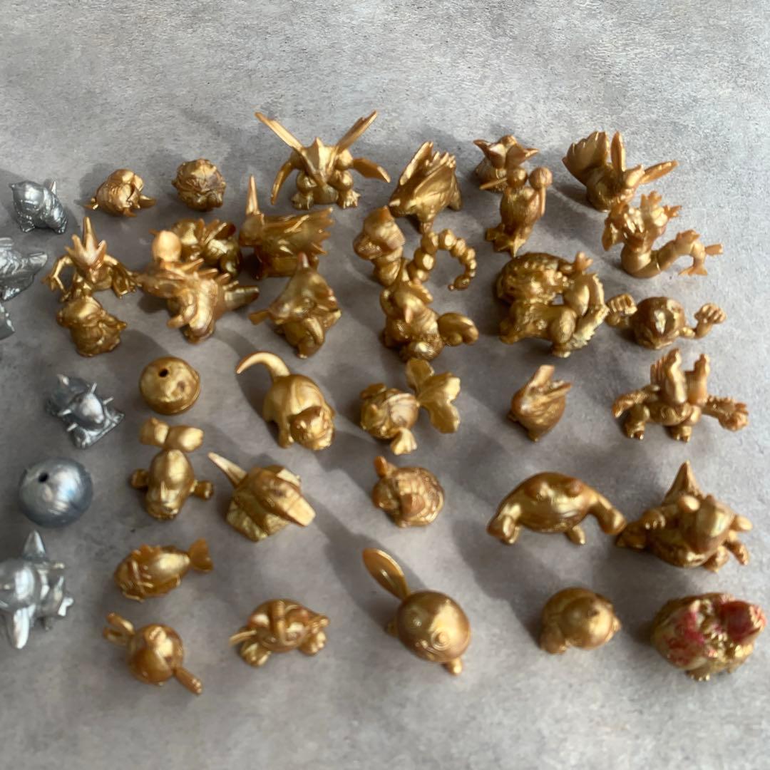 ポケモン フィギュア フルカラーコレクション 金銀 まとめ売り 69個 任天堂