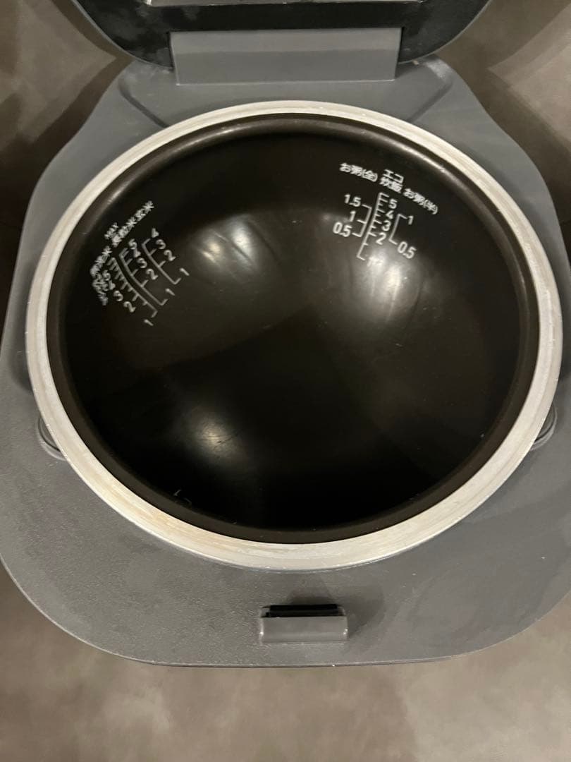 T-fal遠赤外線IH炊飯器ザライス　メタリックRK880CP【5.5合／IH】