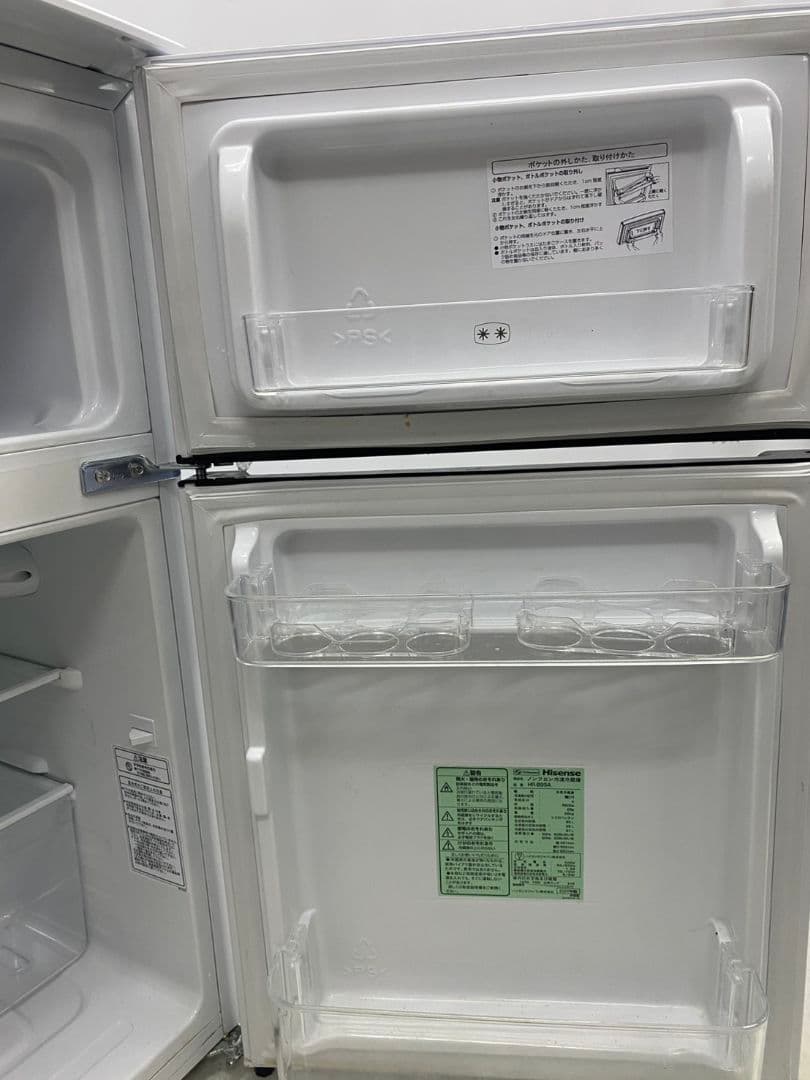Hisense 2ドア冷凍冷蔵庫【2020年製】HR-B95A