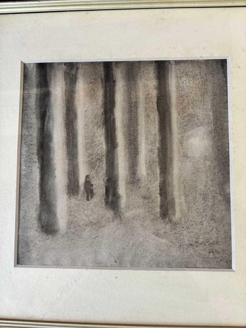 ワルワーラ・ブブノワ　水彩画　原画　高島屋個展