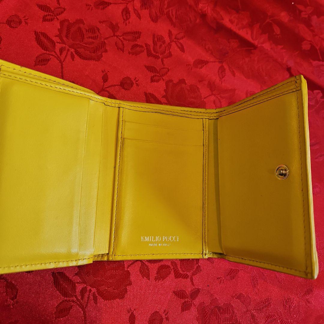EMILIO PUCCI　エミリオプッチ　折財布　三つ折り　コンパクトウォレット