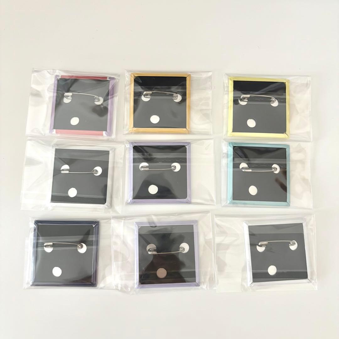 アイカツ ジャケバッジ 9点セット 星宮いちご/大空あかり/音城セイラ