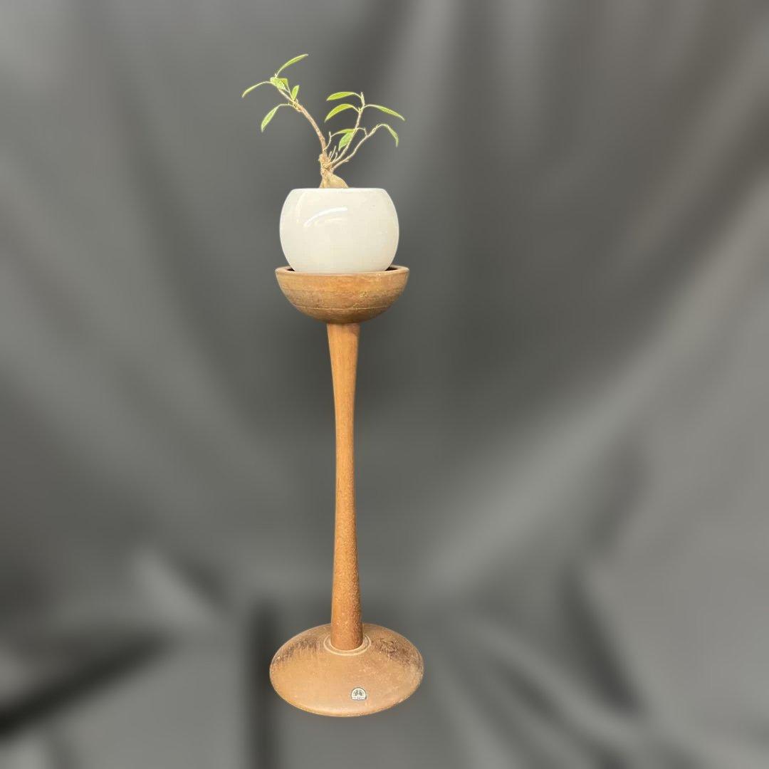 オールドマルニ MARUNI マルニ木工 木製灰皿スタンド ヴィンテージ　古道具