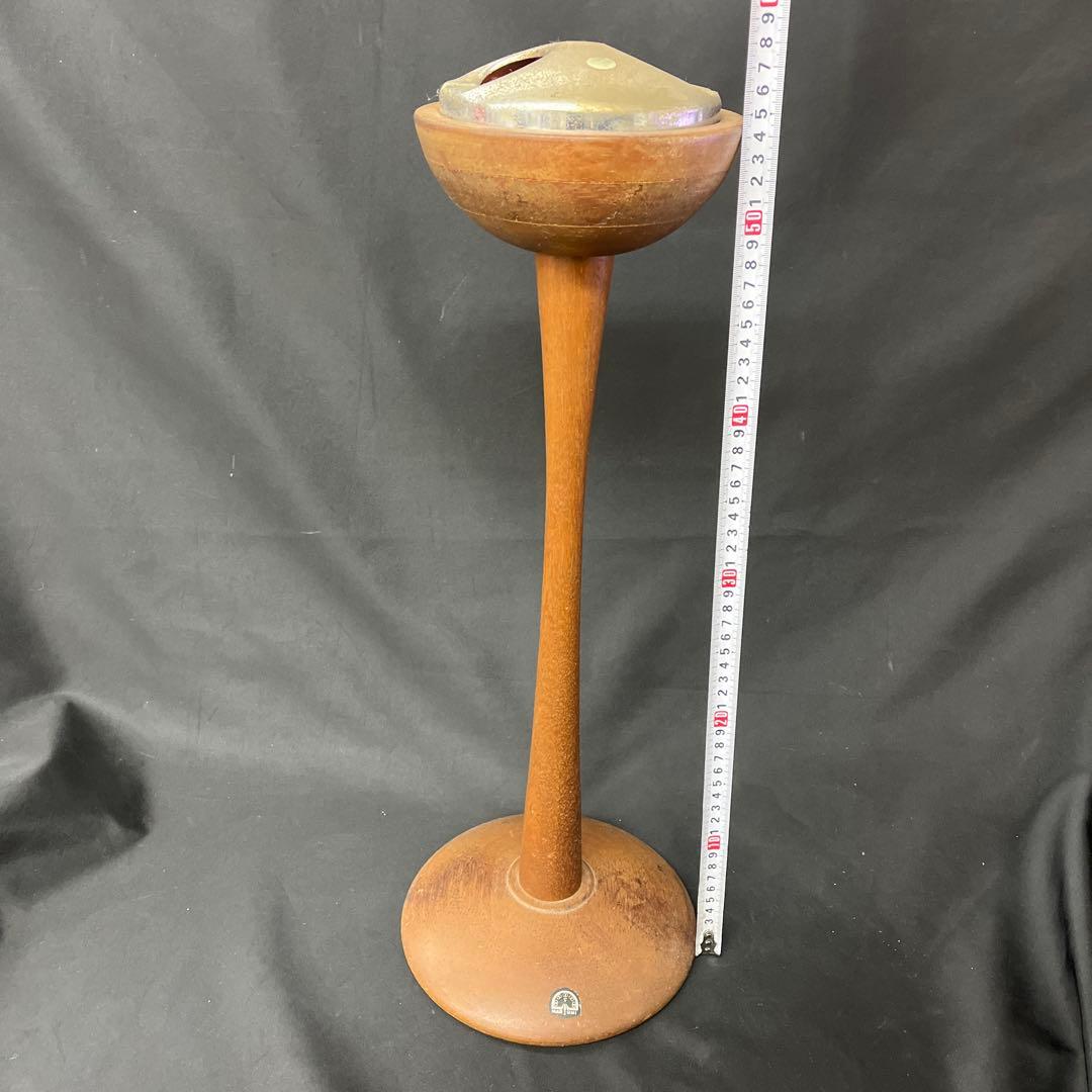 オールドマルニ MARUNI マルニ木工 木製灰皿スタンド ヴィンテージ　古道具