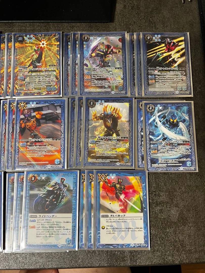 [バトスピ] 仮面ライダーオーズデッキ (40枚,スリーブ付き)