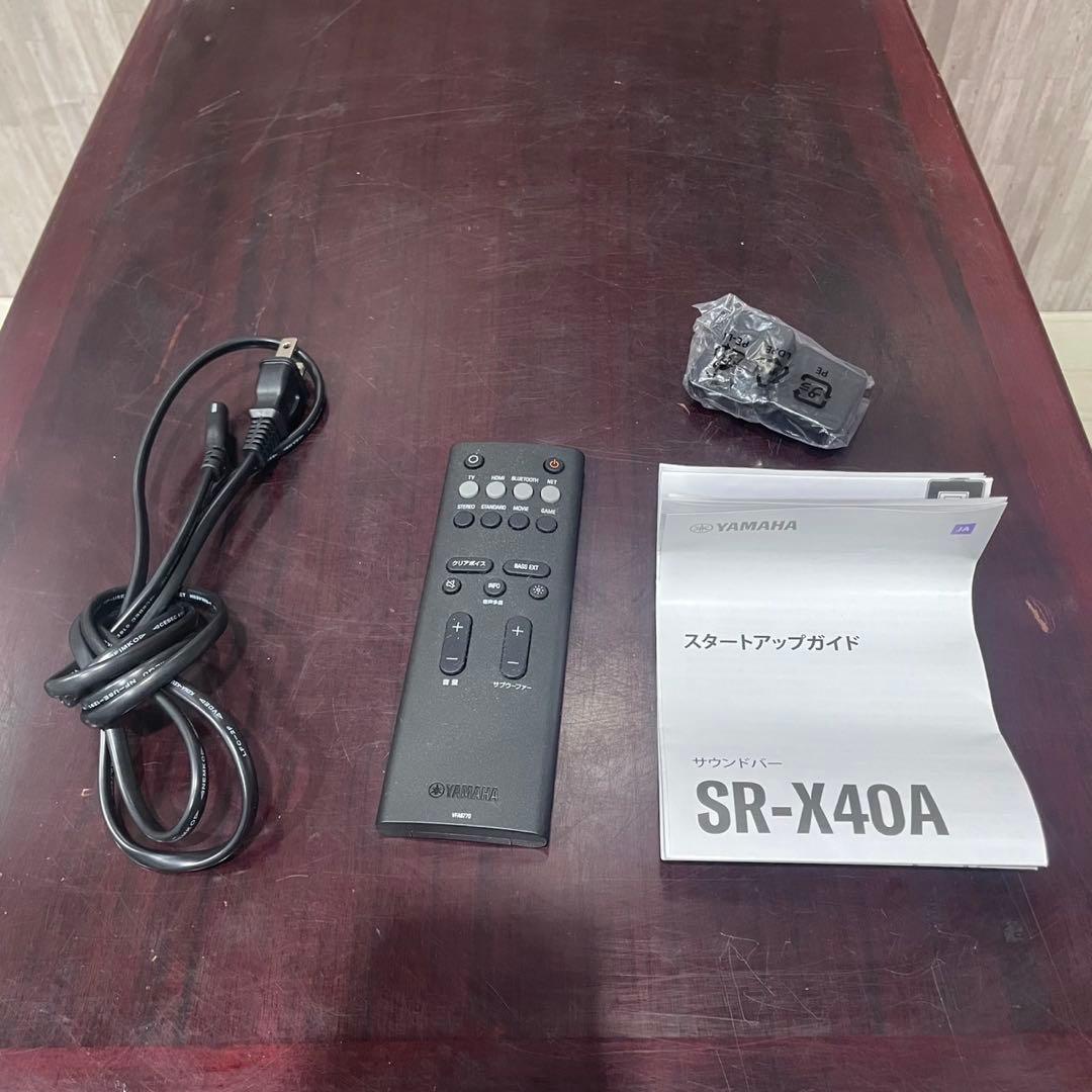 YAMAHA サウンドバー SR-X40A 2023年製 家電 My2064