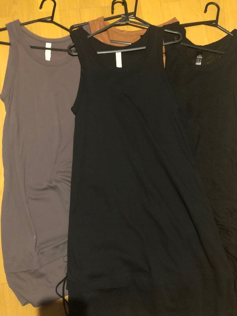 ☆sistere システレ　タンクトップ　ロング　4枚組　お買い得　京都☆