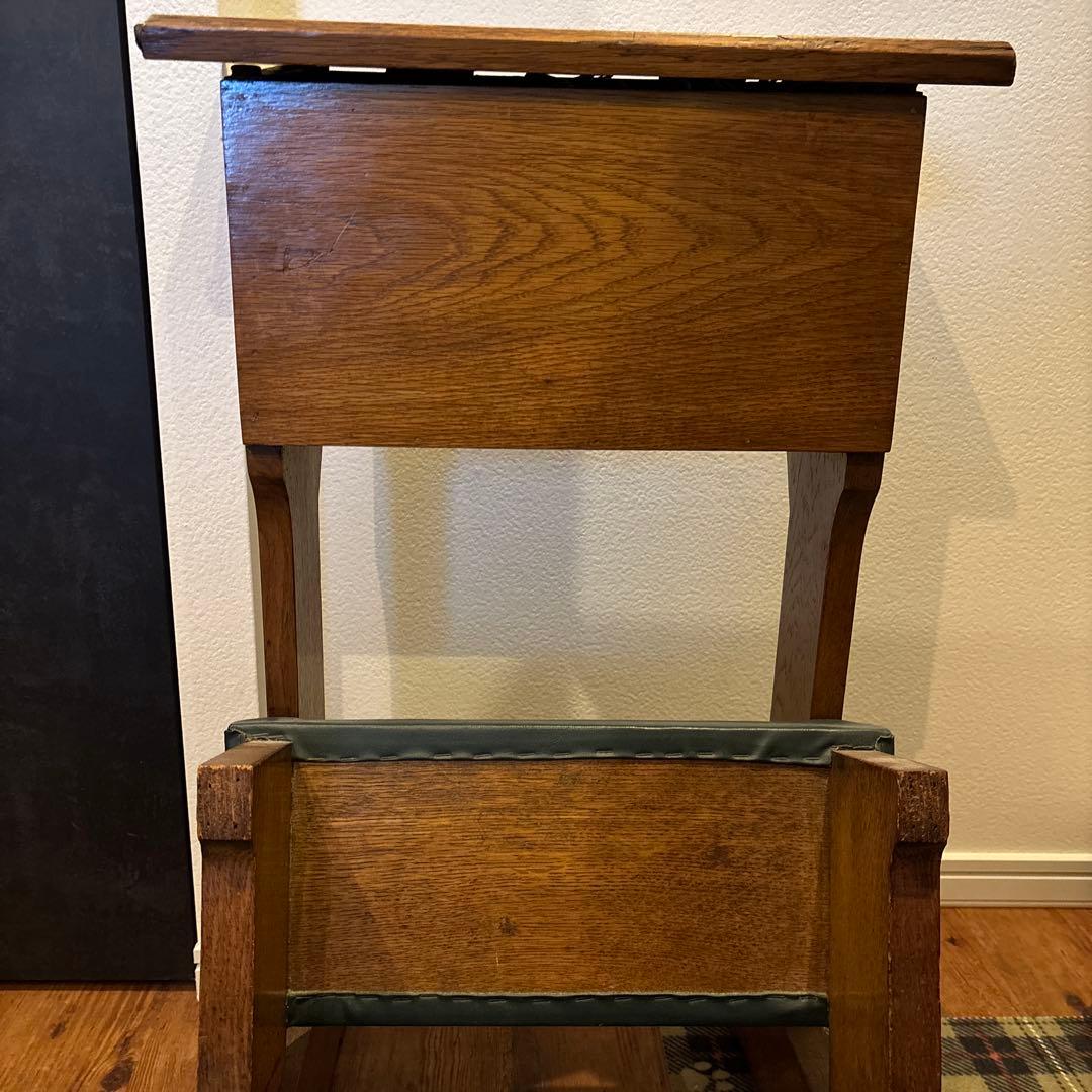 アンティーク　教会　祈祷台　イギリス