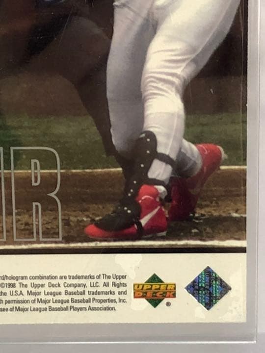 マークマクガイヤー　カード　ホームラン記念　クリアプレート