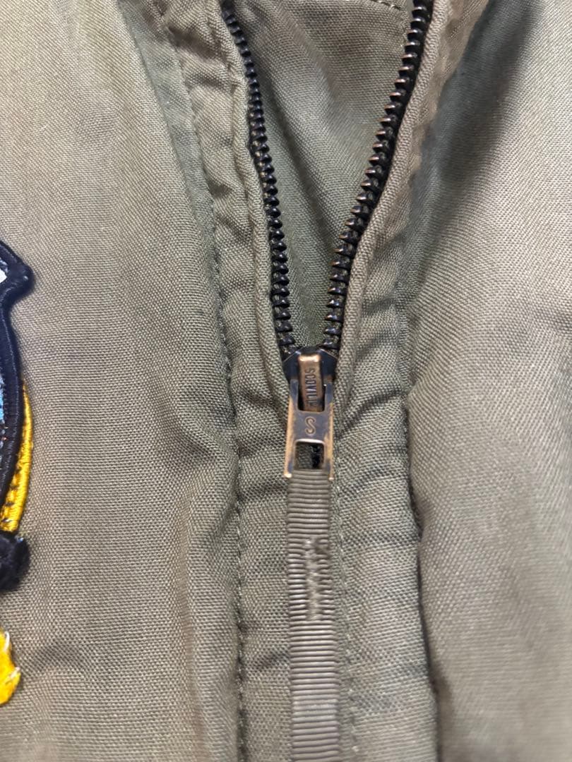 US ARMY フライトジャケット M-R ヴィンテージ ヘリクルー