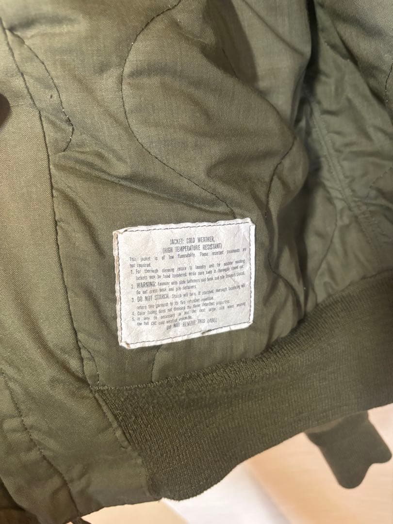 US ARMY フライトジャケット M-R ヴィンテージ ヘリクルー
