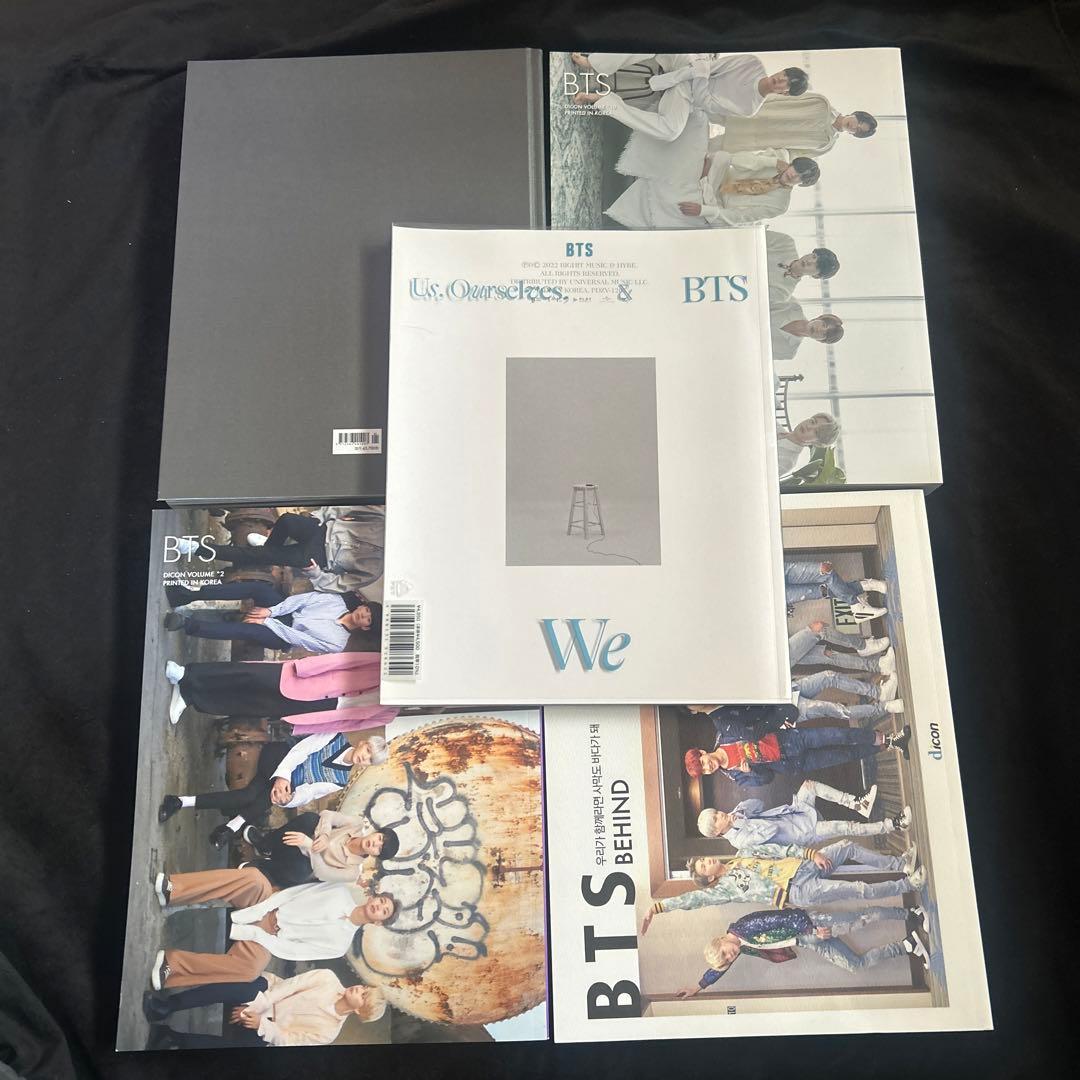 BTS D'ICON & We: Ourselves 写真集 5冊セット