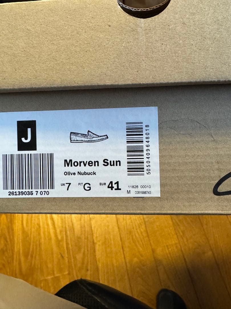 【新品未使用】　CLARKS Morven Sun 25.0cm