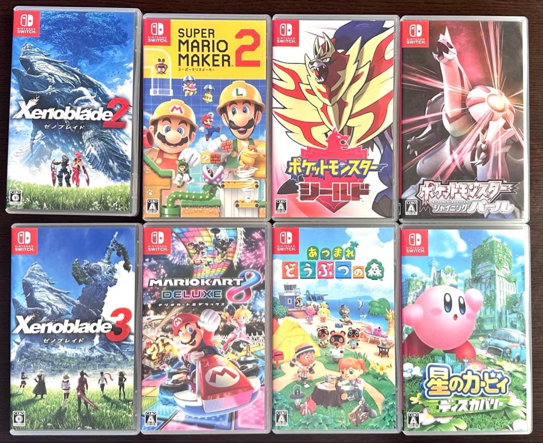 Nintendo switch カセットまとめ売り