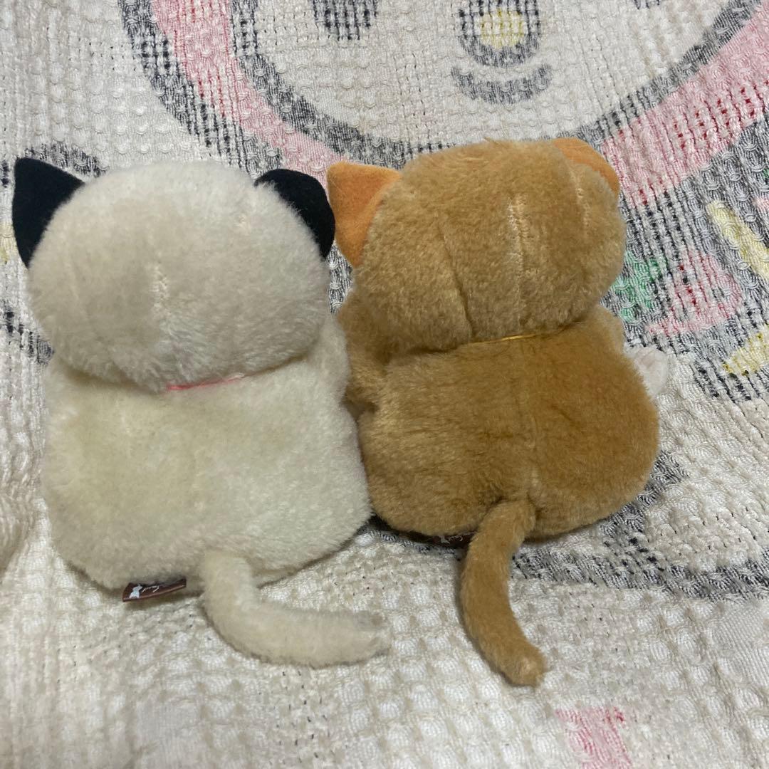 モンスイユ　中国製　猫　ぬいぐるみ　2コセット 中古品