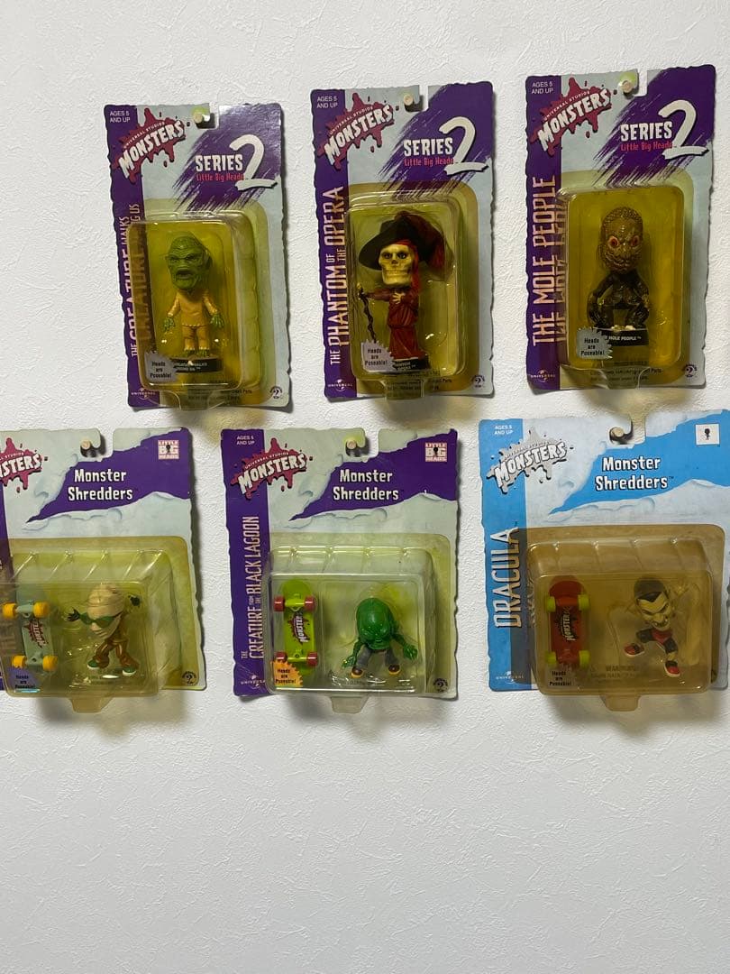 【レア】99'〜00'ユニバーサルモンスターズ　未開封　フィギュア　当時物