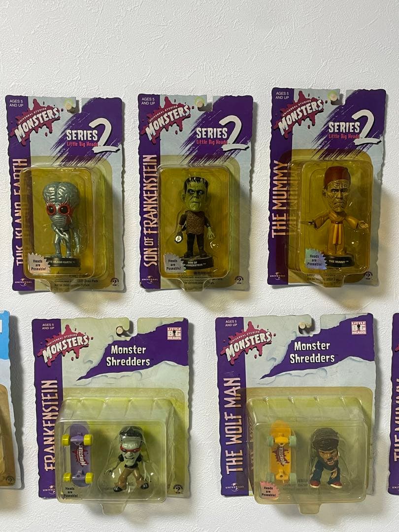 【レア】99'〜00'ユニバーサルモンスターズ　未開封　フィギュア　当時物