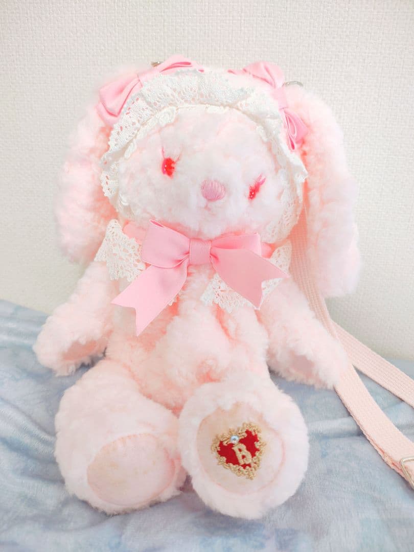 初期うさくみゃちゃんショルダー ピンク