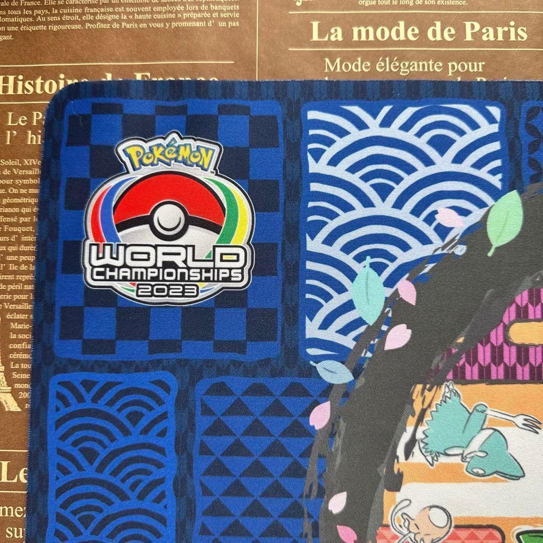 WCS2023 横浜 大会 出場者限定 ポケモン ピカチュウ プレイマット