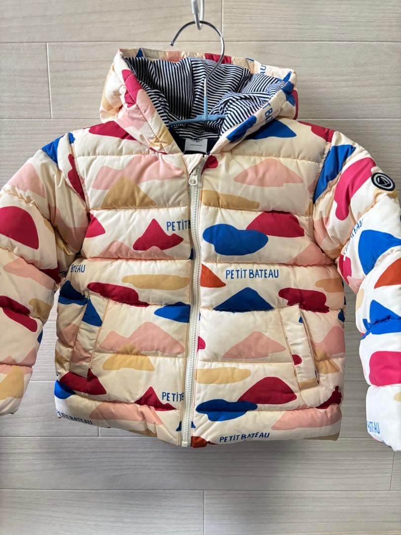 【ピクみん】PETIT BATEAU ダウンジャケット 90㎝ 新品未使用