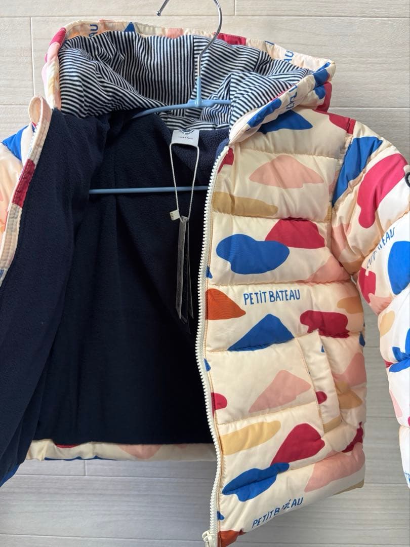 【ピクみん】PETIT BATEAU ダウンジャケット 90㎝ 新品未使用