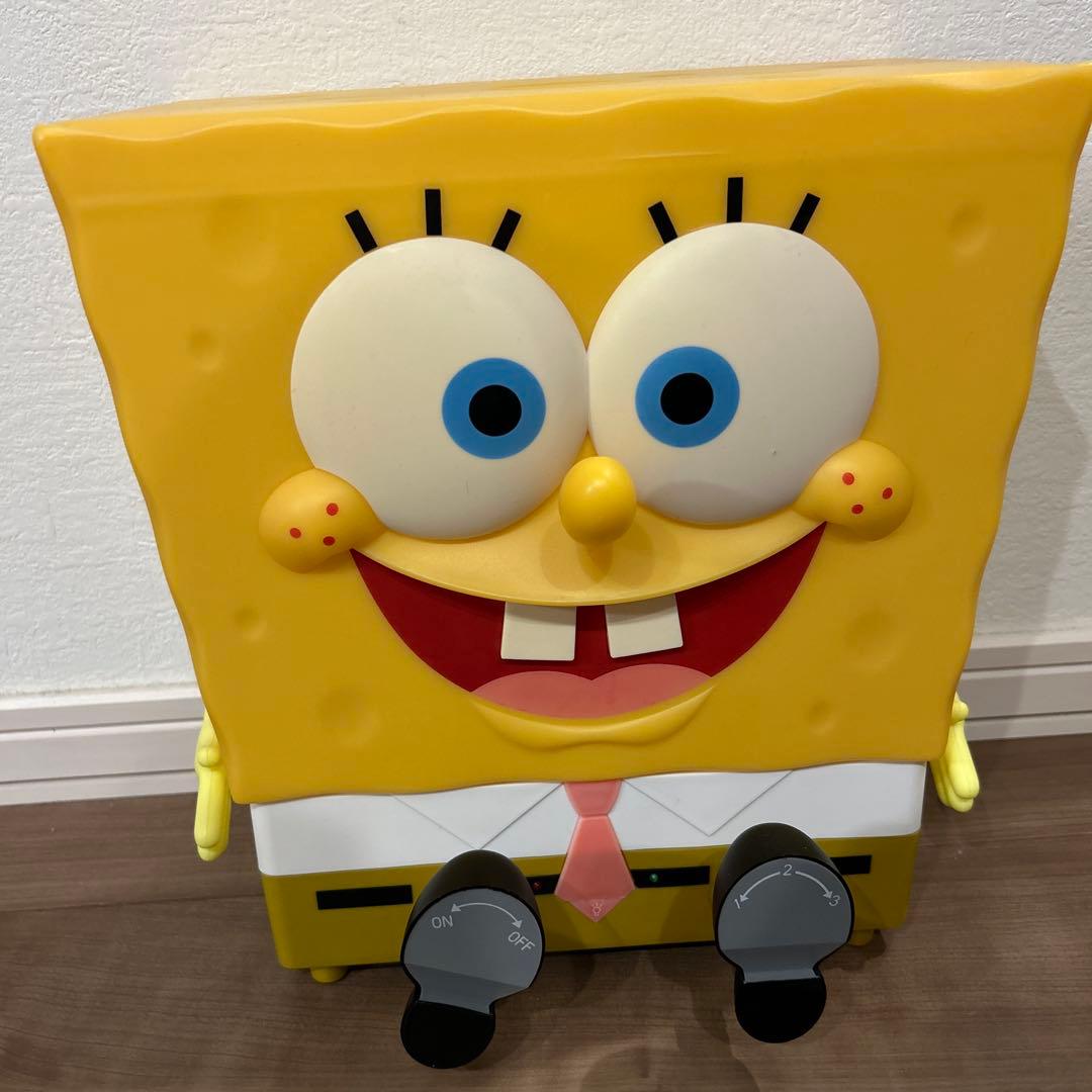 スポンジボブ　加湿器　アメキャラ　インテリア　レア　超音波ミスト　お洒落