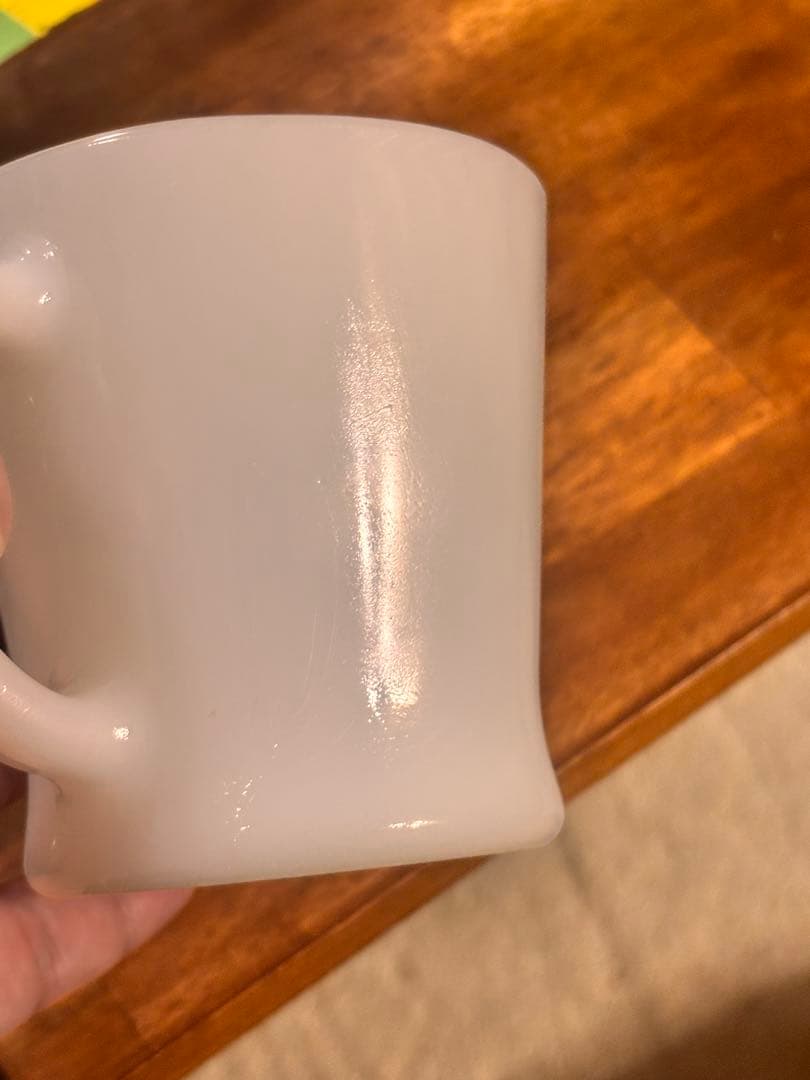 Fire-King ミルクガラス マグカップ セット