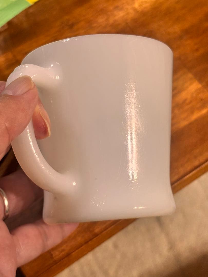 Fire-King ミルクガラス マグカップ セット